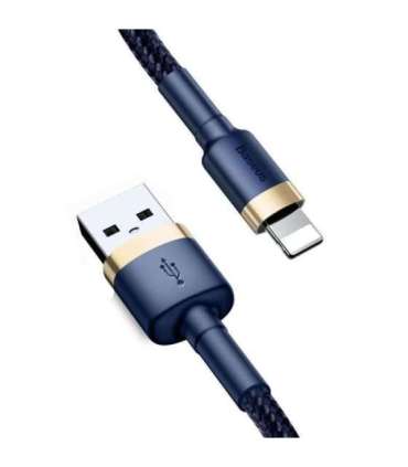Baseus Cafule Lightning cable 1.5A 2m (Gold+Dark blue)