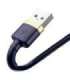 Baseus Cafule Lightning cable 1.5A 2m (Gold+Dark blue)