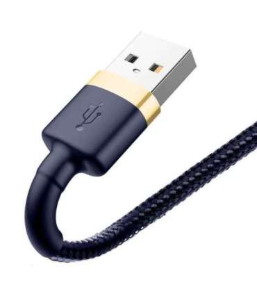 Baseus Cafule Lightning cable 1.5A 2m (Gold+Dark blue)