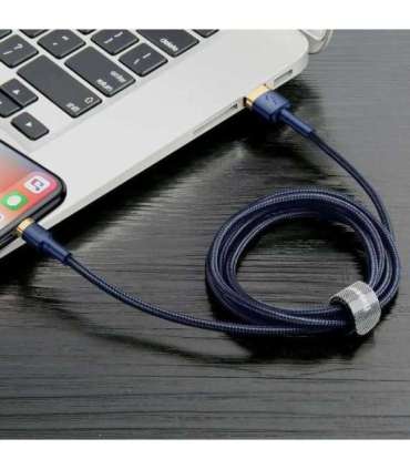 Baseus Cafule Lightning cable 1.5A 2m (Gold+Dark blue)