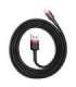 Baseus Cafule USB Lightning Cable 2,4A 0,5m (Red+Black)