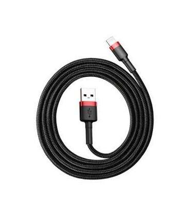 Baseus Cafule USB Lightning Cable 2,4A 0,5m (Red+Black)