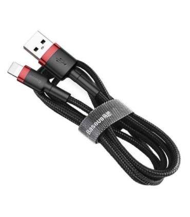 Baseus Cafule USB Lightning Cable 2,4A 0,5m (Red+Black)