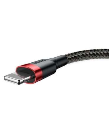 Baseus Cafule USB Lightning Cable 2,4A 0,5m (Red+Black)