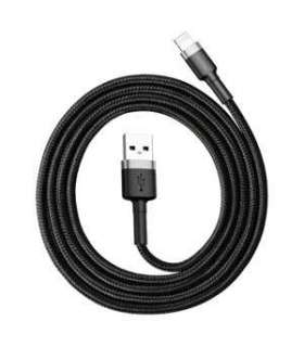 Baseus Cafule USB Lightning Cable 2,4A 1m (Gray+Black)