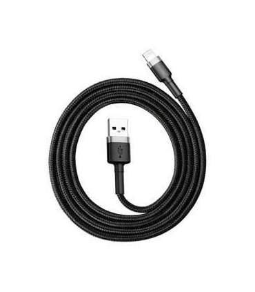 Baseus Cafule USB Lightning Cable 2,4A 1m (Gray+Black)