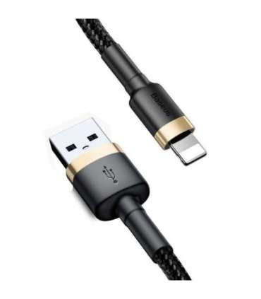Baseus Cafule Cable USB Lightning 2.4A 1m (Gold+Black)