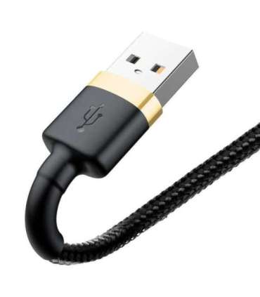 Baseus Cafule Cable USB Lightning 2.4A 1m (Gold+Black)