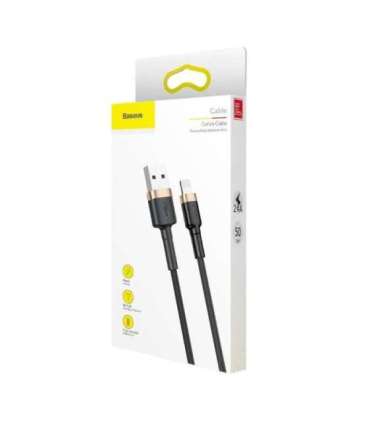 Baseus Cafule Cable USB Lightning 1.5 A 2m (Gold+Black)