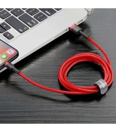 Baseus Cafule Cable USB Lightning 2A 3m (Red)