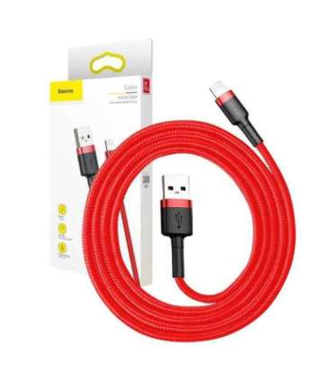 Baseus Cafule Cable USB Lightning 2A 3m (Red)