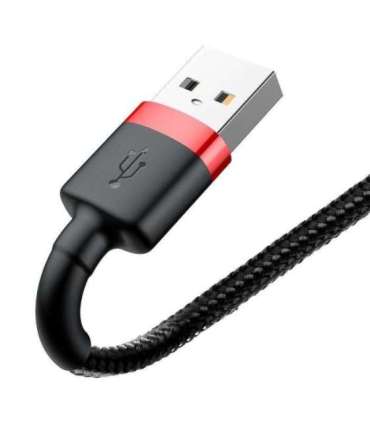 Baseus Cafule Cable USB Lightning 2A 3m (Black+Red)