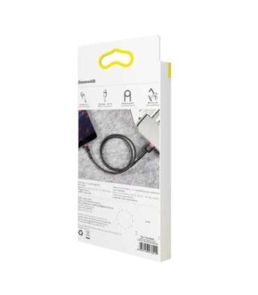 Baseus Cafule Cable USB Lightning 2A 3m (Black+Red)