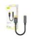 Baseus L54 Audio Adapter USB-C + mini jack 3,5mm (Black)