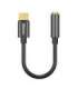 Baseus L54 Audio Adapter USB-C + mini jack 3,5mm (Black)