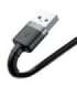 Baseus Cafule USB Lightning Cable 2A 3m (Black+Gray)