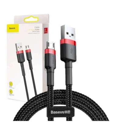Baseus Cafule Micro USB Cable 2A 3m (Black+Red)