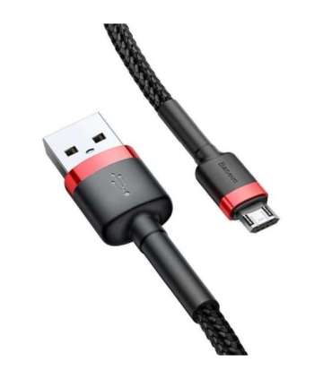 Baseus Cafule Micro USB Cable 2A 3m (Black+Red)