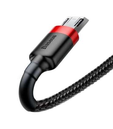 Baseus Cafule Micro USB Cable 2A 3m (Black+Red)
