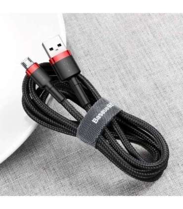 Baseus Cafule Micro USB Cable 2A 3m (Black+Red)