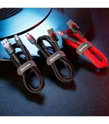 Baseus Cafule Micro USB Cable 2A 3m (Black+Red)