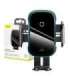 Baseus Light Electric Car Holder with Qi inductive charger (Black)