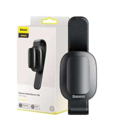 Baseus Platinum Vehicle eyewear clip (clamping type) Black