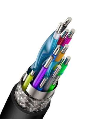 Baseus Cafule 4KHDMI Male To 4KHDMI Male Adapter Cable 5m Black