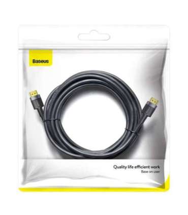 Baseus Cafule 4KHDMI Male To 4KHDMI Male Adapter Cable 5m Black