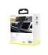 Baseus Glaze gravitational car holder for ventilation grid, aluminum (black)