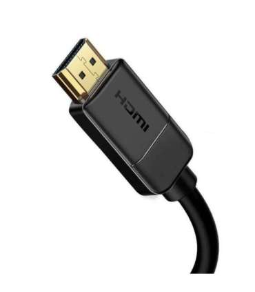 Baseus 2x HDMI 2.0 4K 60Hz Cable, 3D, HDR, 18Gbps, 5m (black)