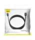 Baseus 2x HDMI 2.0 4K 60Hz Cable, 3D, HDR, 18Gbps, 5m (black)