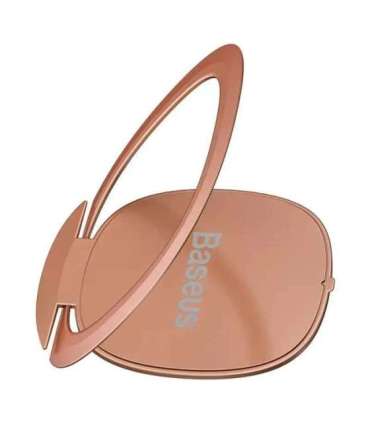 Baseus Invisible Ring holder for smartphones (rose gold)