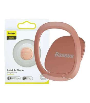 Baseus Invisible Ring holder for smartphones (rose gold)