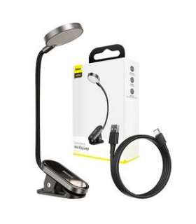 Baseus (DGRAD-0G) Comfort Reading Mini Clip Lamp (dark gray)