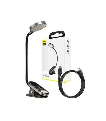 Baseus (DGRAD-0G) Comfort Reading Mini Clip Lamp (dark gray)