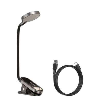 Baseus (DGRAD-0G) Comfort Reading Mini Clip Lamp (dark gray)