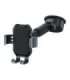 Gravity car mount for Baseus Tank phone with suction cup (black)