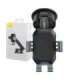 Gravity car mount for Baseus Tank phone with suction cup (black)