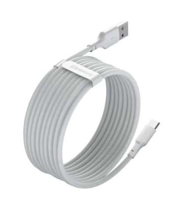Baseus Simple Wisdom Data Cable Kit USB to Type-C 5A (2PCS/Set）1.5m White
