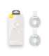 Baseus Simple Wisdom Data Cable Kit USB to Type-C 5A (2PCS/Set）1.5m White