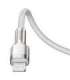 USB-C cable for Lightning Baseus Cafule, PD, 20W, 2m (white)