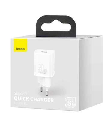 Baseus Super Si Quick Charger 1C 20W (white)
