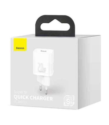 Baseus Super Si Quick Charger 1C 20W (white)