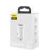 Baseus Grain Pro Car Charger 2x USB 4.8A (white)
