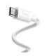 Baseus Simple Wisdom Data Cable Kit USB to Micro 2.1A (2PCS/Set) 1.5m White