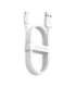 Baseus Simple Wisdom Data Cable Kit USB to Micro 2.1A (2PCS/Set) 1.5m White