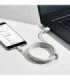 Baseus Simple Wisdom Data Cable Kit USB to Micro 2.1A (2PCS/Set) 1.5m White