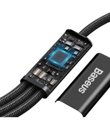 Baseus Rapid Series 3-in-1 cable USB-C For M+L+T 20W 1.5m Black