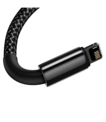 Baseus Tungsten Gold Cable USB to iP 2.4A 1m (black)